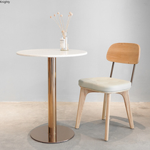 Nordic Solid Wood Chair Dining Chairs Backrest Home