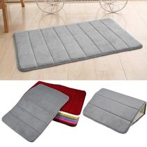 Thick Memory Foam Spa Bathroom Shower Mat Carpet Non-slip