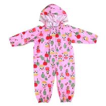 Cartoon Raincoat Kids Children Jumpsuit Rainwear Boy Girl
