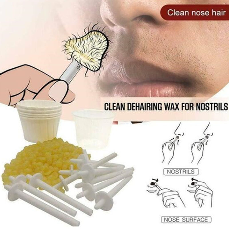 Nose Ear Hair Removal Depilation Wax Dipping Pot Hair Remova