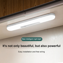 LED Night Lights Motion Sensor Wireless Bedroom Detector Wal