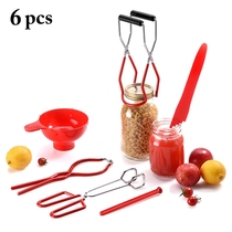 6PCS Canning Essentials Set Canning Jar Lifter Jar Wrench Ca