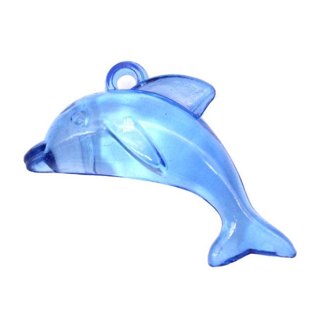 ພາດສະຕິກ acrylic crystal dolphin ໂປ່ງໃສສັດ gem toy ເດັກຍິງພຽງເລັກນ້ອຍເຄື່ອງປະດັບ pendant ຂອງຂວັນ