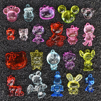 Children Crystal Cartoon Jewel Toys Puzzle Handmade Creative DIY strings of beads wearing beads Jewelry Woven Accessories