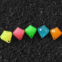 Childrens plastic acrylic luminous diamond color gem toy Childrens House Game Boys and Girls treasure