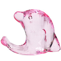 Children Transparent Acrylic Crystal Animals Small Dolphin Furnishing Decorations Toy Kids Reward Gift Holiday Gifts