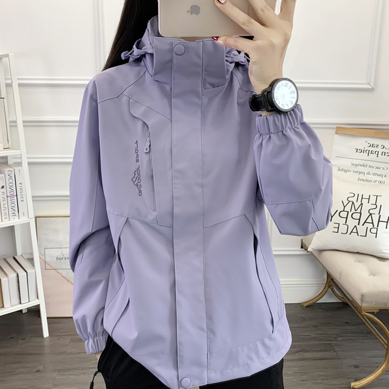 Softshell Jacket for Women, Spring and Autumn Thin Single-Layer Jacket, Windproof, Elastic, Breathable, Outdoor Sports Hiking and Mountaineering Clothing Softshell Jacket for Women, Spring and Autumn Thin Single-Layer Jacket, Windproof, Elastic, Breathable, Outdoor Sports Hiking and Mountaineering Clothing