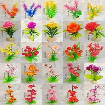 Hotel Mood Dish cold dish Dish Accessories Catering sashimi Swaying Trays Decoration Flowers and flowers Dining Small Pendulum sushi dotted with flowers