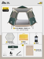 Темно -зеленые две двери и три окна