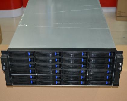 Factory price research hongyt4324 4U24 disk hot plug cloud computer server chassis HD