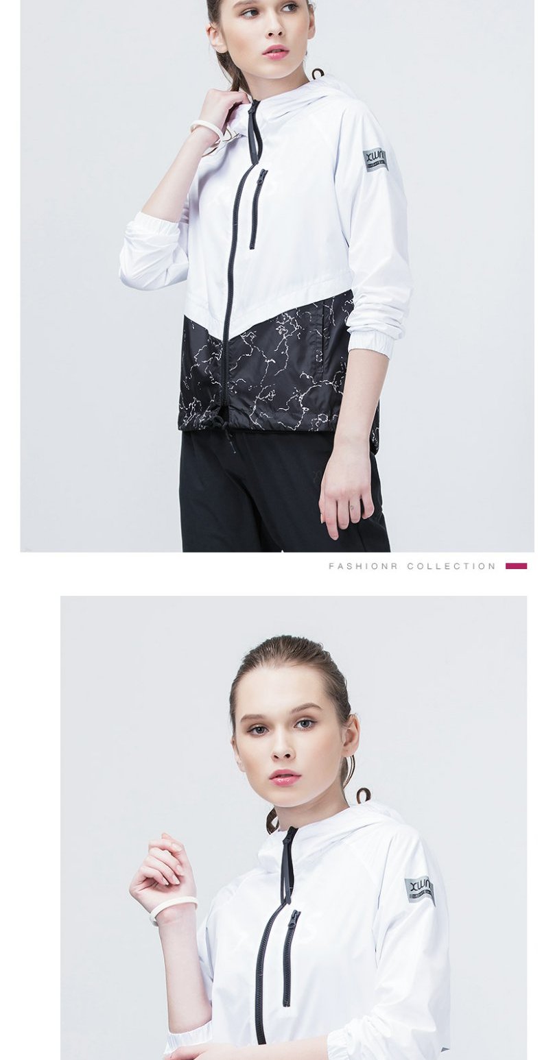 Áo khoác đôi nữ Xtep 2019 Xuân Mới Áo khoác thoải mái trùm đầu Áo khoác dài tay Chạy - Áo khoác thể thao / áo khoác áo khoác lông adidas