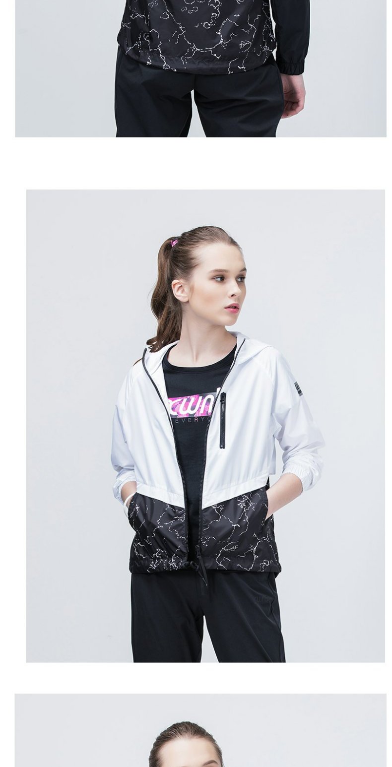 Áo khoác đôi nữ Xtep 2019 Xuân Mới Áo khoác thoải mái trùm đầu Áo khoác dài tay Chạy - Áo khoác thể thao / áo khoác áo khoác lông adidas