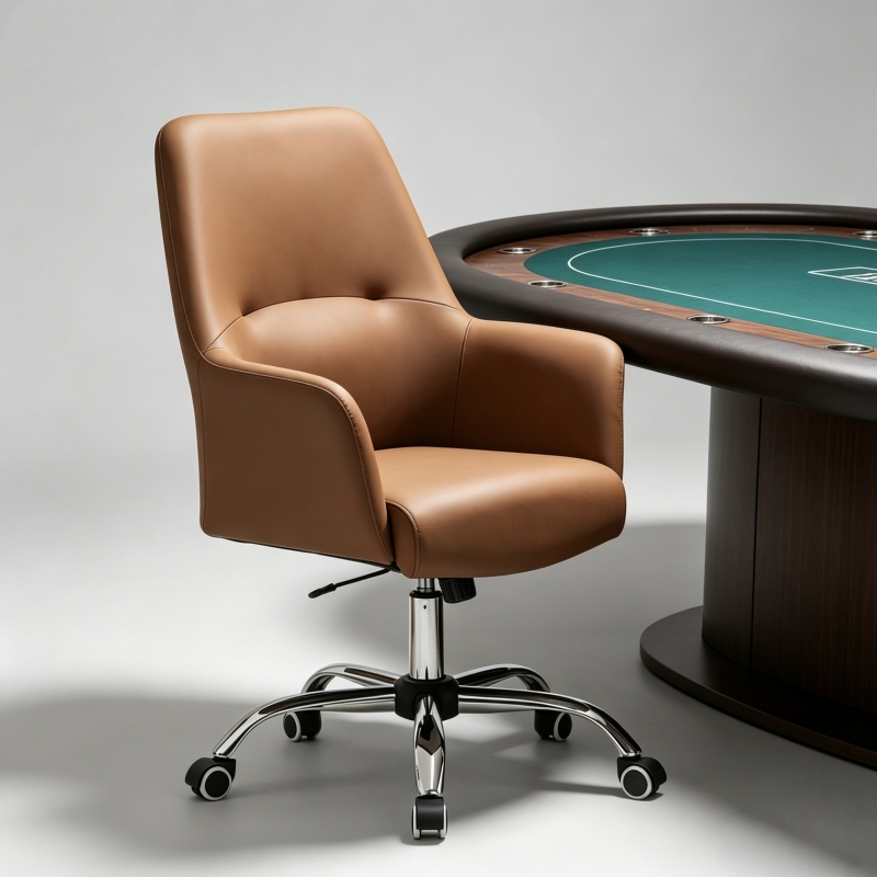 Poker Chair, Texas Hold'Em Player Chair, Adjustable Texas Hold'Em Pub Poker Club Chair, Chess and Card Chair, Mahjong Chair Poker Chair, Texas Hold'Em Player Chair, Adjustable Texas Hold'Em Pub Poker Club Chair, Chess and Card Chair, Mahjong Chair