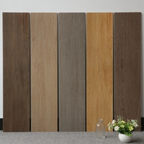 Tonbody wood grain brick 200x900 living-room bedroom imitation solid wood anti-slip floor tile imitation ancient brick balcony strip tile