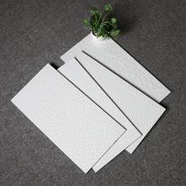 Nordic Water Wave Textured Interior Wall Tiles 300 * 600 White Matt Imitation Ancient Brick Kitchen Balcony Toilet Wall Brick
