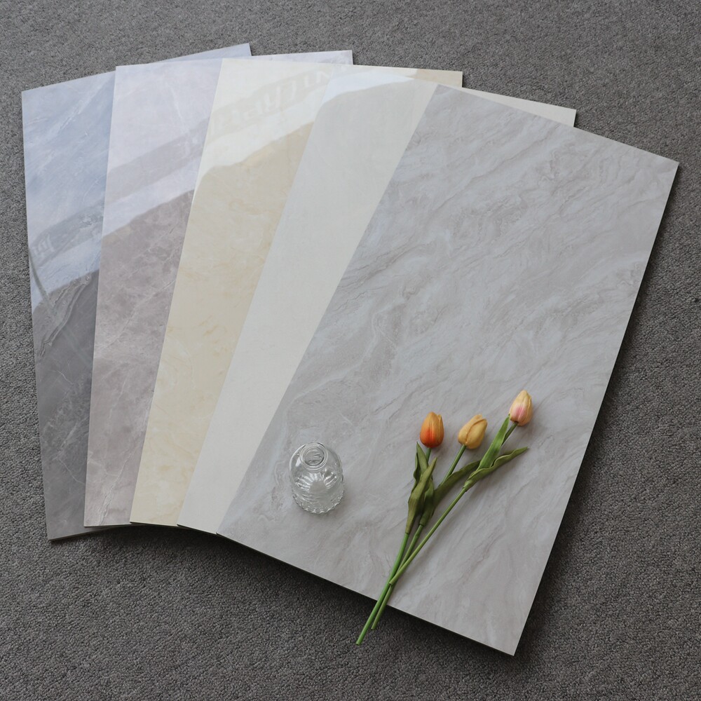 Nordic Tone-medium Board Marble Tile 400x800 Kitchen Make-up Room Wall Brick Glazed Face Brick Full Porcelain Polished Brick