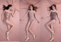 Wei Mo Ballet imported Just A Corpse JAC ballet dance body suit Pre series suspenders