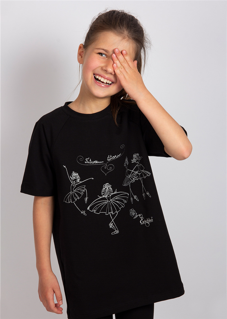 Weimore Ballet Russia imported Grishko children's ballet dance suit T-shirt DAD1991