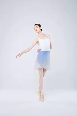 Weimo Ballet spot limited South Korea imported BYPLIE ballet practice skirt dance skirt cherry blossom powder
