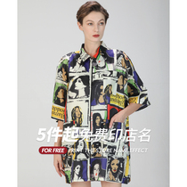 Barber shop apron hair salon dedicated high-end tide anti-broken hair work clothes cut hair perm dyed baked oil apron cloth waterproof non-stick hair