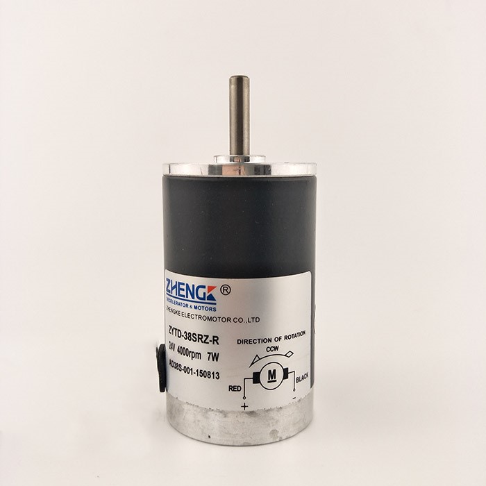 ZYTD-38SRZ-R Zhengke brushed DC motor 12V24V 200030004000 5000 6000 rpm