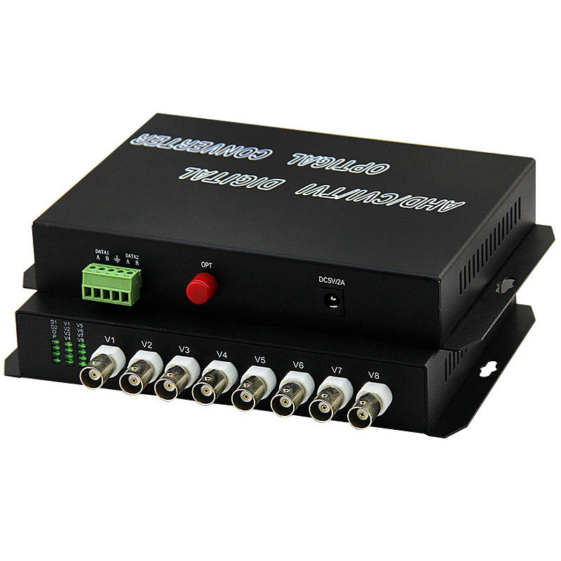 8-way coaxial HD optical 1080p 2 million chemical vapor infiltration (CVI) TVI AHD no reversal of the 485 Data