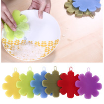 Kitchen multifunctional silicone brush dish brush scrub scrub pan brush cleaning brush bowl dish brush artifact decontamination Rag