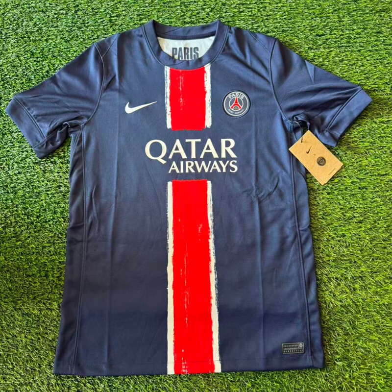 Vange Genuine Nike 24-25 Paris Saint-Germain Big Kids' Home Fan Version Jersey Fn9155-411