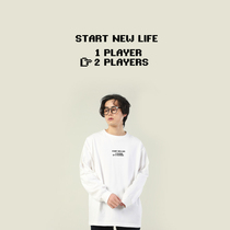 Long sleeve T-shirt｜Start a new life｜In the studio