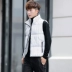 Vest nam mùa thu đông mùa thu Phiên bản Hàn Quốc của xu hướng cổ điển đẹp trai áo khoác xuống cotton ấm áp vest nam dày áo hoodie nam Áo vest cotton
