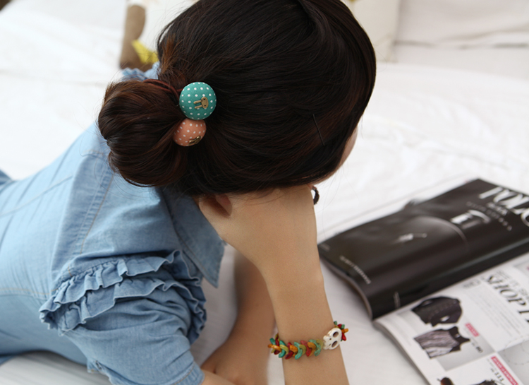 Accessoire coiffure en tissu - Ref 1196455 Image 7