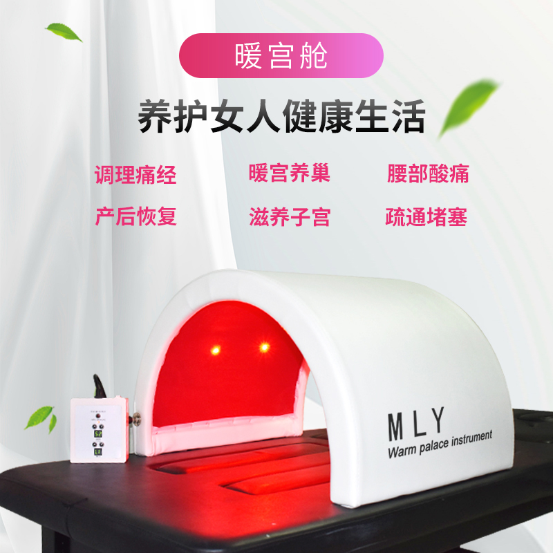 New warm palace instrument uterine ovary maintenance instrument dysmenorrhea uterine cold warm palace household sweating far infrared space capsule