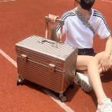 Металлический чемодан, металлическая камера, коробка, алюминиево-магниевый сплав, 18 дюймов