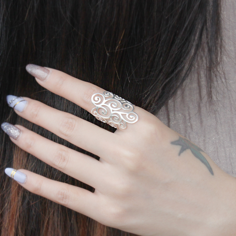 Bague Femme en Argenterie - Ref 3086902 Image 1