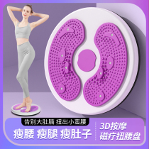 Waist turntable home fitness exercise equipment for weight loss rotating waist and belly fat swing twisting machine silent dance disk