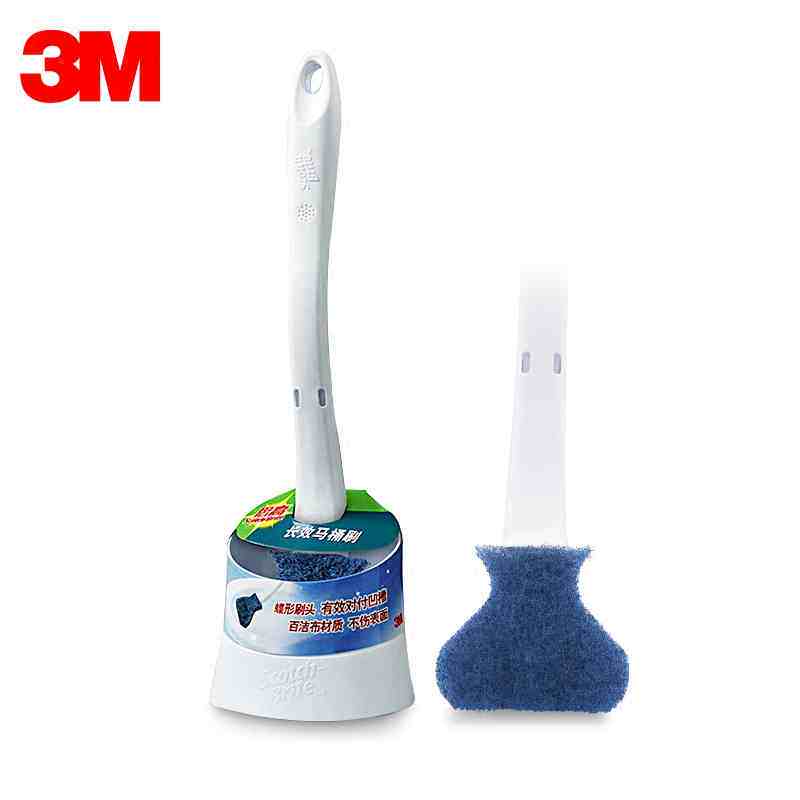 3M Sikho toilet brush toilet brush brush long handle without dead angle set cleaning and brush toilet assistant