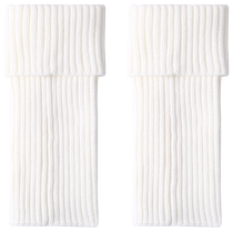 White socks for women Maillard knitted cute and sweet jk autumn and winter leg covers y2k niche design pile socks