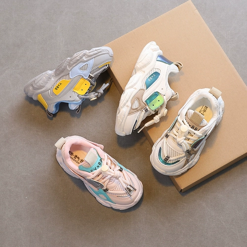 Спортивная обувь для мальчиков, дышащие туфли, детская повседневная обувь