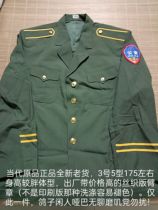 8389 olive imitation fur Verdine security guard spring and autumn small lapel uniform top collection