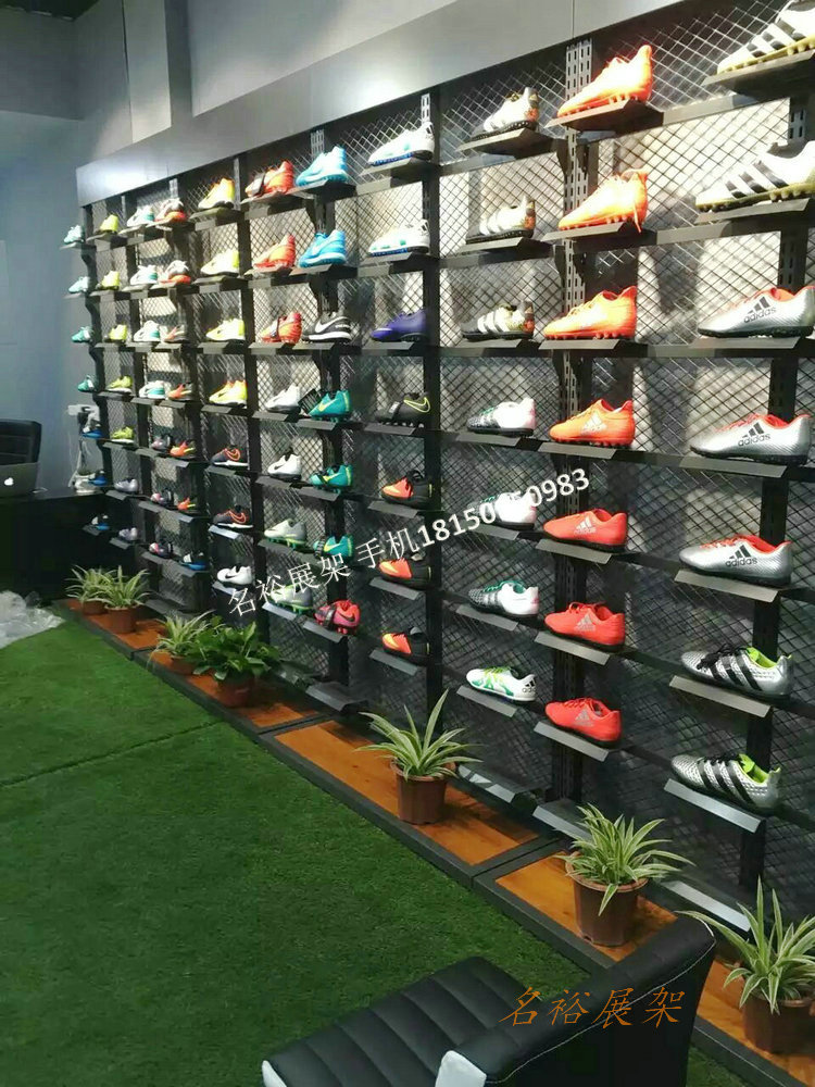 Would-be Sneakers Show Shelves Jersey Sneakers Shelving Shoes Shelf Sails Shoes Display Wall Outdoor Brands Shoes Shop Display Cabinet