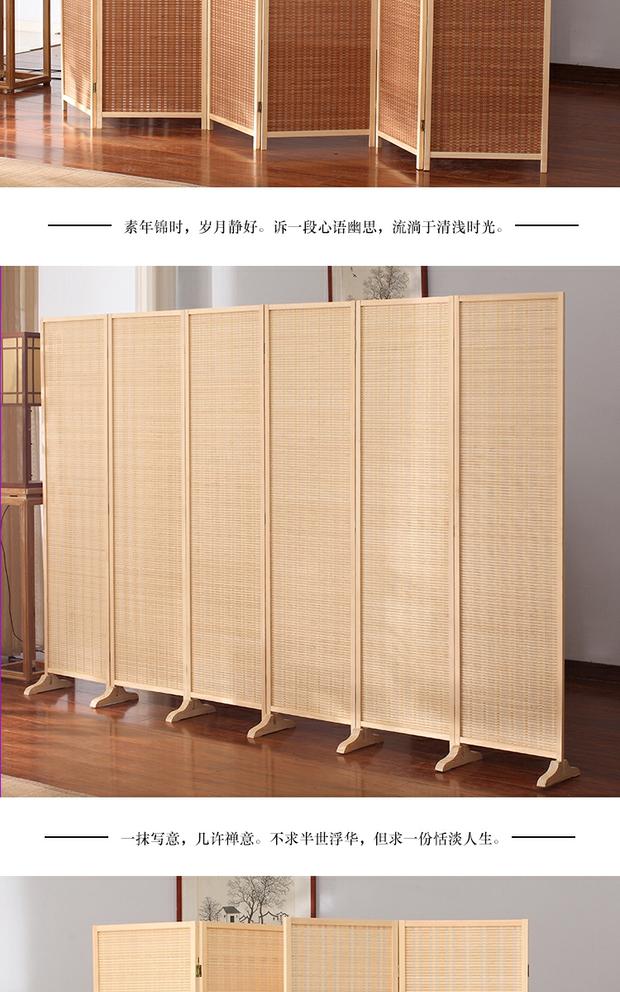 Tre làm bằng gỗ cứng màn hình trượt khách sạn mới kiểu Trung Quốc vách ngăn phòng khách đơn giản gấp văn phòng màn hình gấp di động - Màn hình / Cửa sổ bình phong