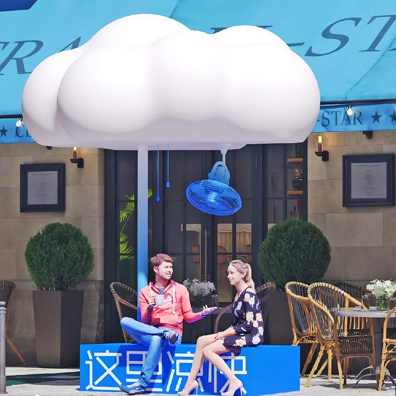 Internet-Famous Glowing Cloud Scenic Area Homestay Lawn Heart Sculpture Photo Prop Ladder Seat Interactive Photo Decoration