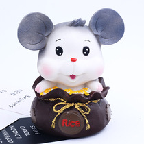 Creative cute mouse piggy bank vinyl drop-proof cartoon rat piggy bank Birthday New Year gift of the Year of the rat