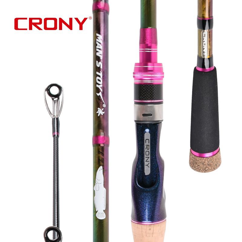 CRONY Kony road Apole new men's play ice light thunder 2nd generation XH ultra-hard tunes with light black fishing rod Ray strong pole
