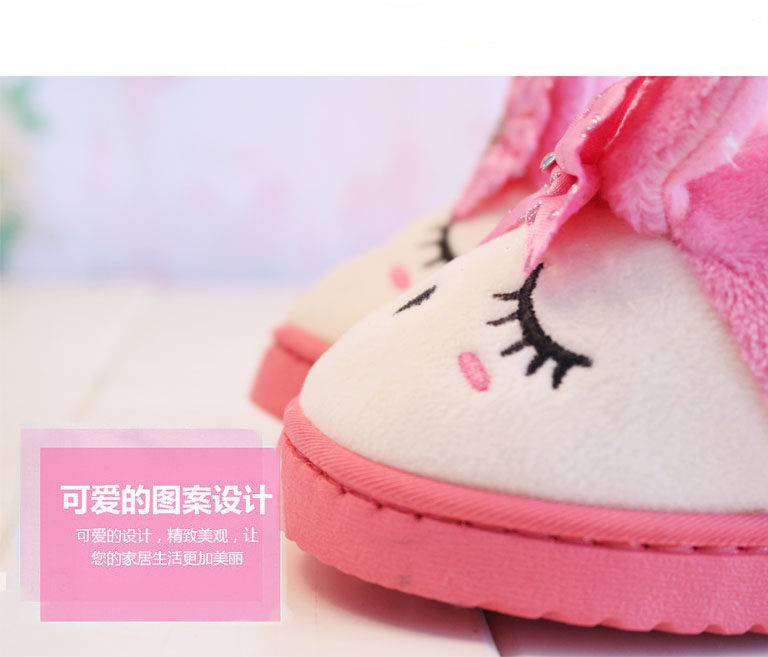 Pantoufles enfants en suède pour hiver - semelle EVA - Ref 987223 Image 32