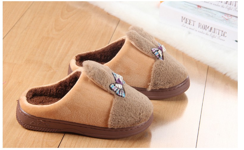 Chaussons enfants en suède pour hiver - semelle PU - Ref 1006053 Image 21