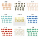 Металлическая двусторонная маленькая подвеска с буквами, ожерелье, браслет на ногу, ювелирный шарм, аксессуар, аксессуары