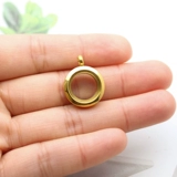 Мини -стеклянная фазовая коробка маленький размер Gaowu Box Diy Cinnabar Thangka Box Thread, чтобы отменить пустую подвеску