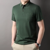 Хлопковая модная футболка с коротким рукавом