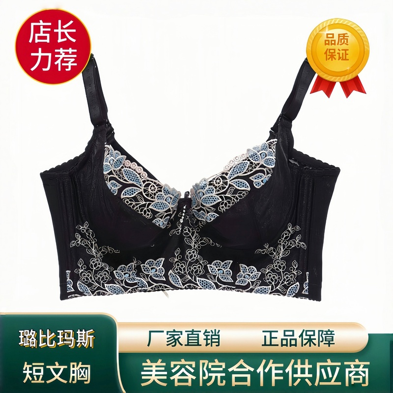 Lubi Mas Body Shaper Official official store Genuine Push-Up Bra for Side Breast Collection, Anti-Sagging, Adjustable Short Bra